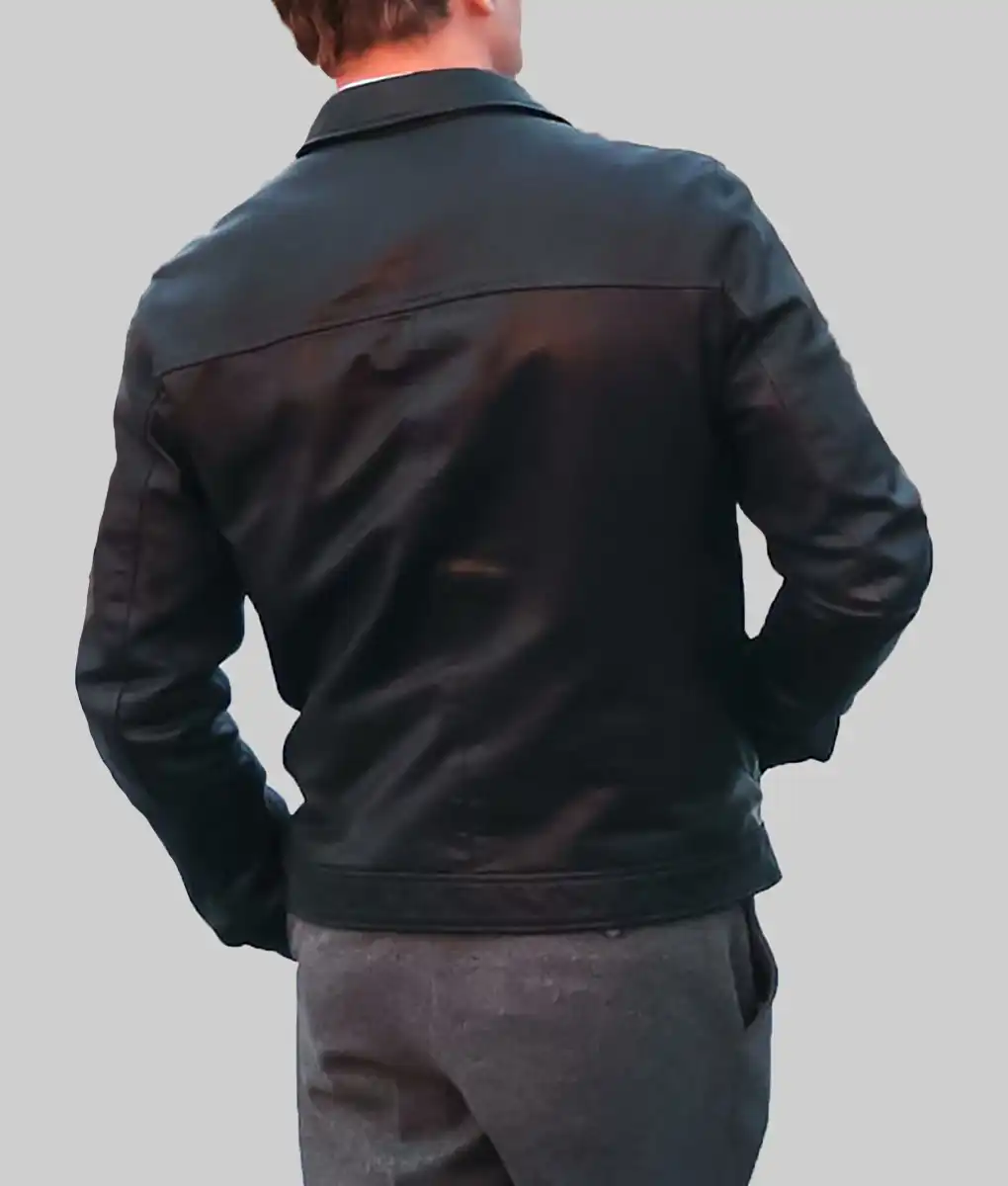 Wolves 2023 Brad Pitt Leather Jacket