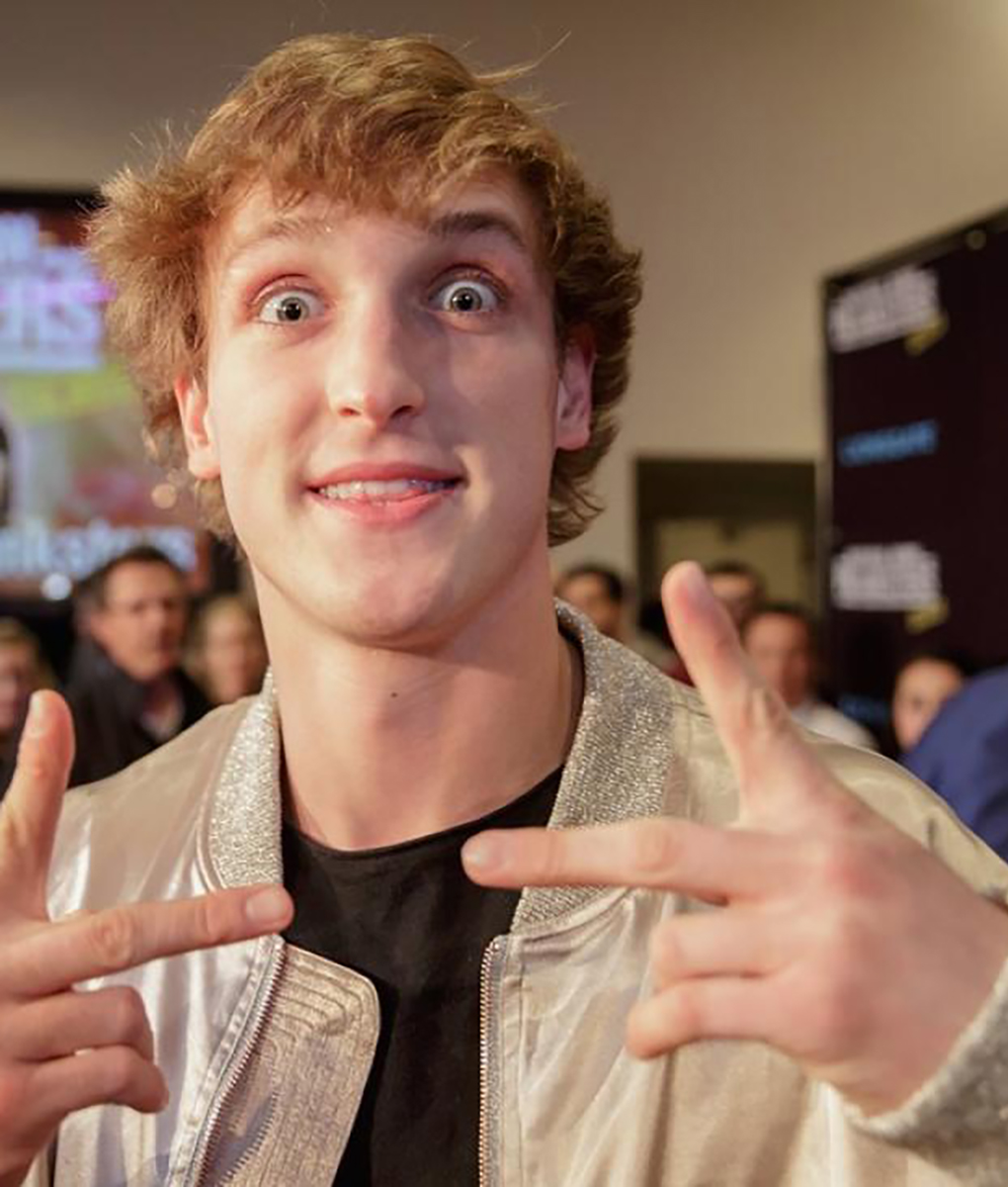 Logan Paul Beige Bomber Jacket