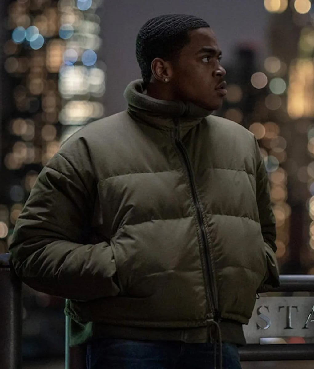 Power Book II Ghost Michael Rainey Jr Puffer Jacket
