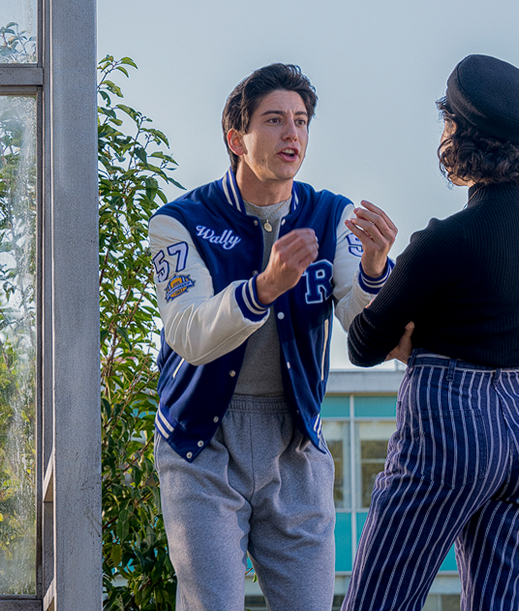 School Spirits 2023 Milo Manheim SR Varsity Jacket