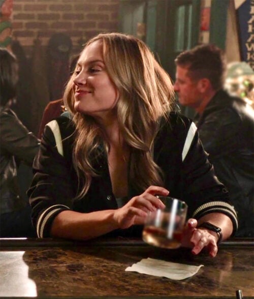 Station 19 Maya Bishop Varsity Jacket