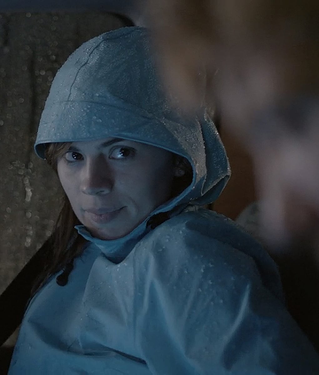Black Mirror S02 Martha Powell Blue Hooded Jacket