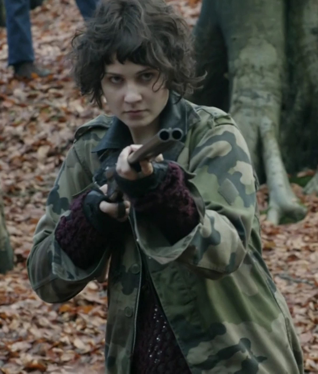 Black Mirror Tuppence Middleton Camouflage Jacket