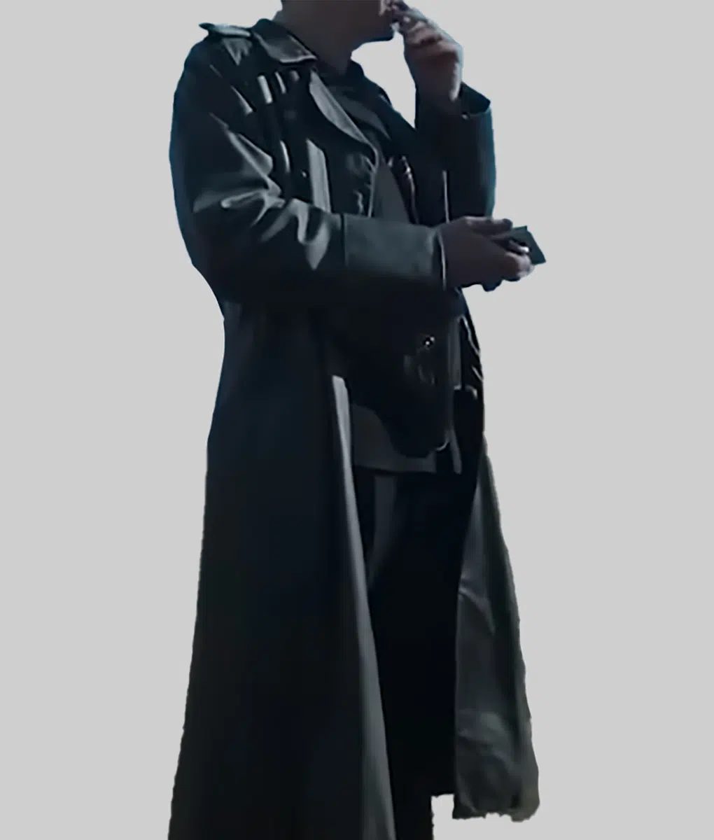 Blood & Gold Von Starnfeld Black Leather Coat