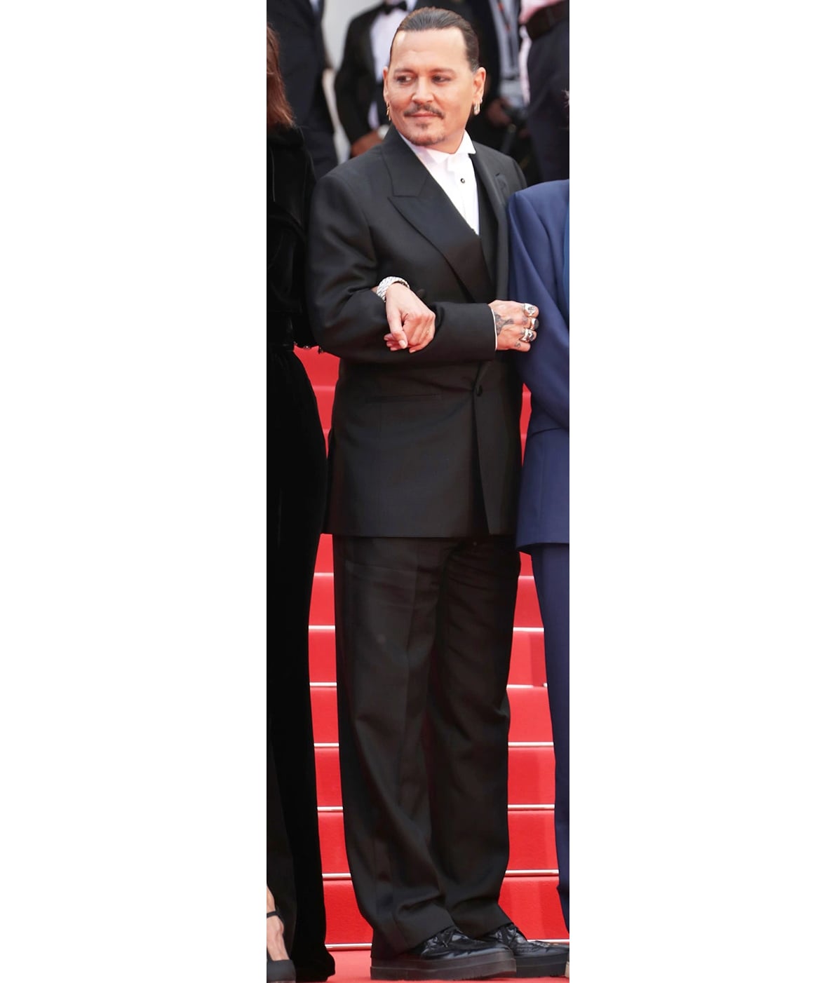 Cannes Film Festival 2023 Johnny Depp Black Tuxedo