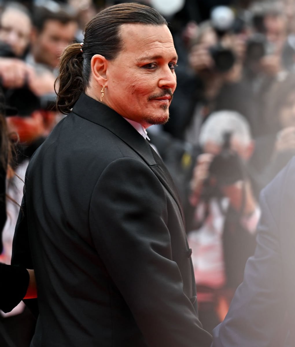 Cannes Film Festival 2023 Johnny Depp Black Tuxedo