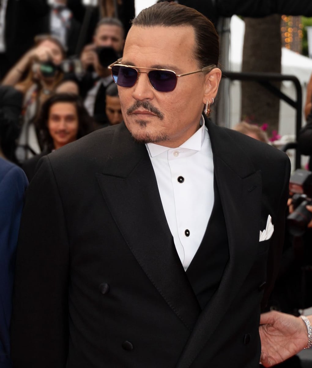 Cannes Film Festival 2023 Johnny Depp Black Tuxedo