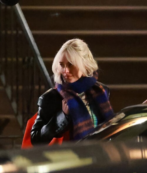 Daddio Dakota Johnson Leather Coat
