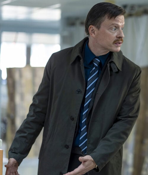 East New York Detective Tommy Killian Olive Green Coat