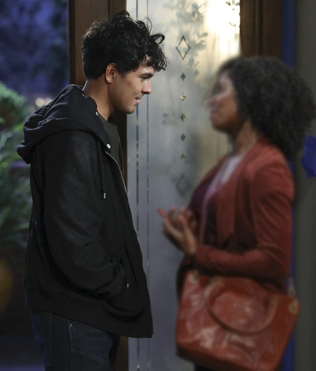 Greys Anatomy Lucas Adams Black Hooded Cotton Jacket