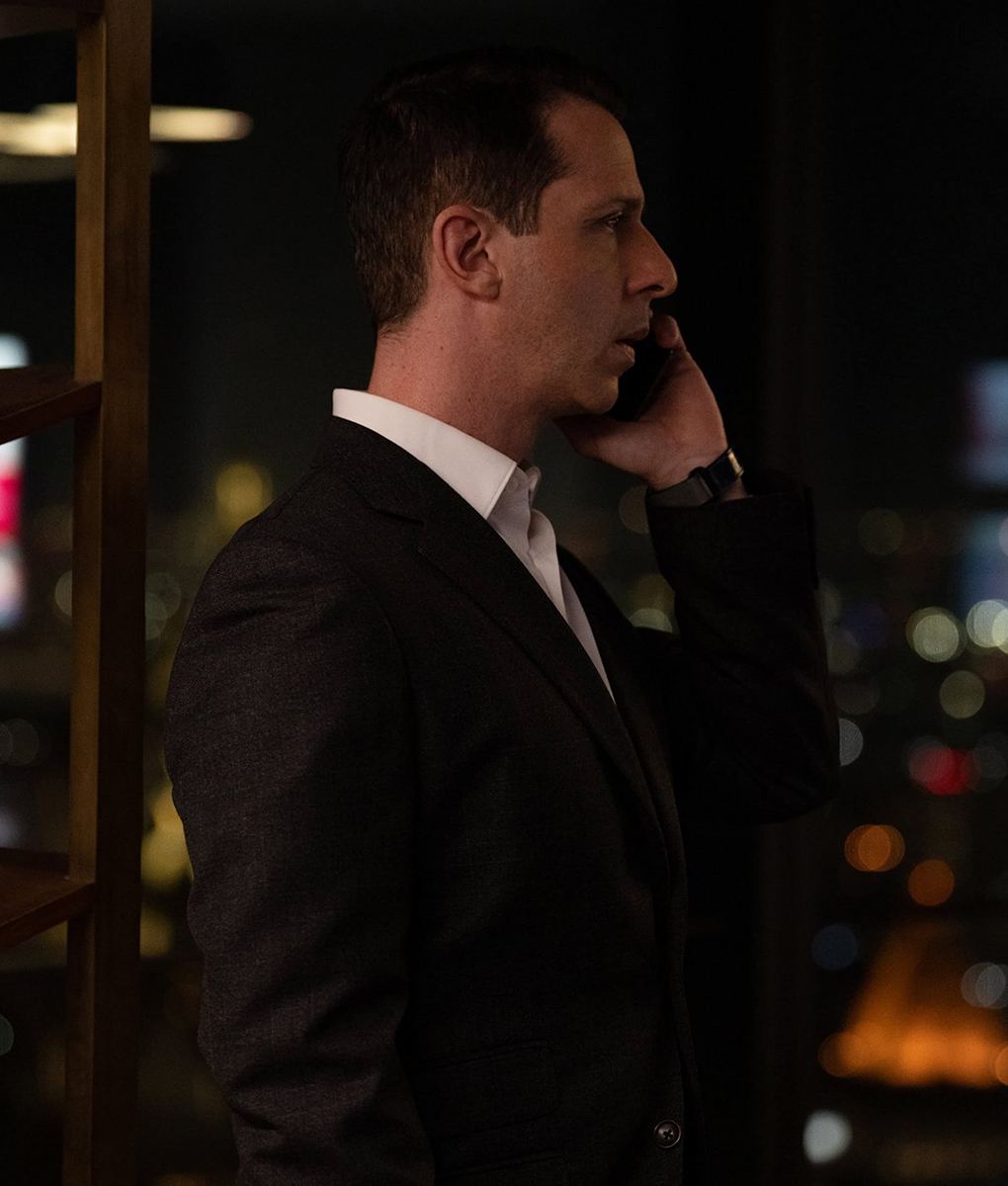 Succession Jeremy Kendall Roy Black Blazer