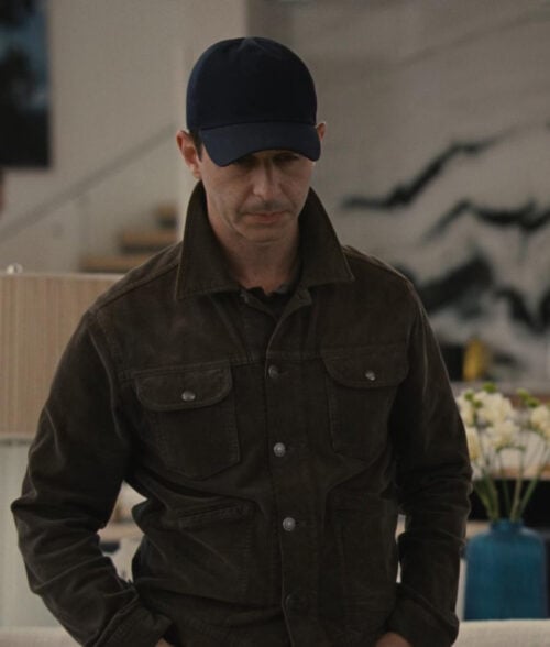 Succession Jeremy Kendall Roy Trucker Jacket