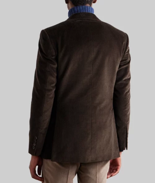 The Starling Girl Lewis Pullman Brown Corduroy Blazer