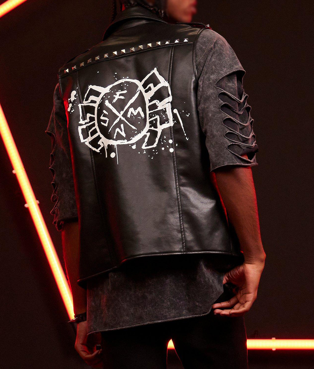 Across The Spider-Verse Spider-Punk Moto Vest