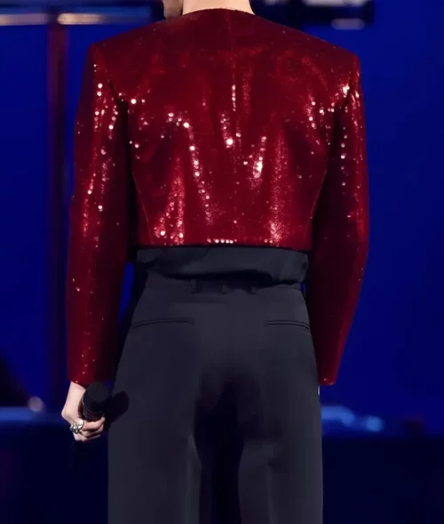 Harry Styles Brit Awards 2023 Sequin Jacket - Back