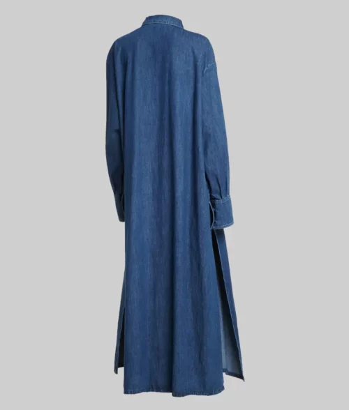 Jennifer Lopez Denim Coat - Back view