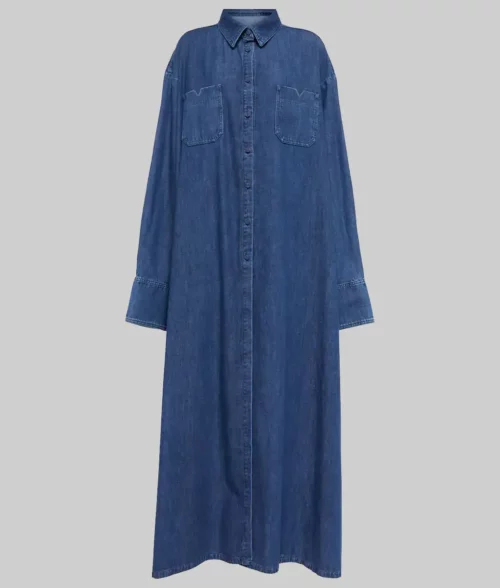 Jennifer Lopez Denim Coat - Front view