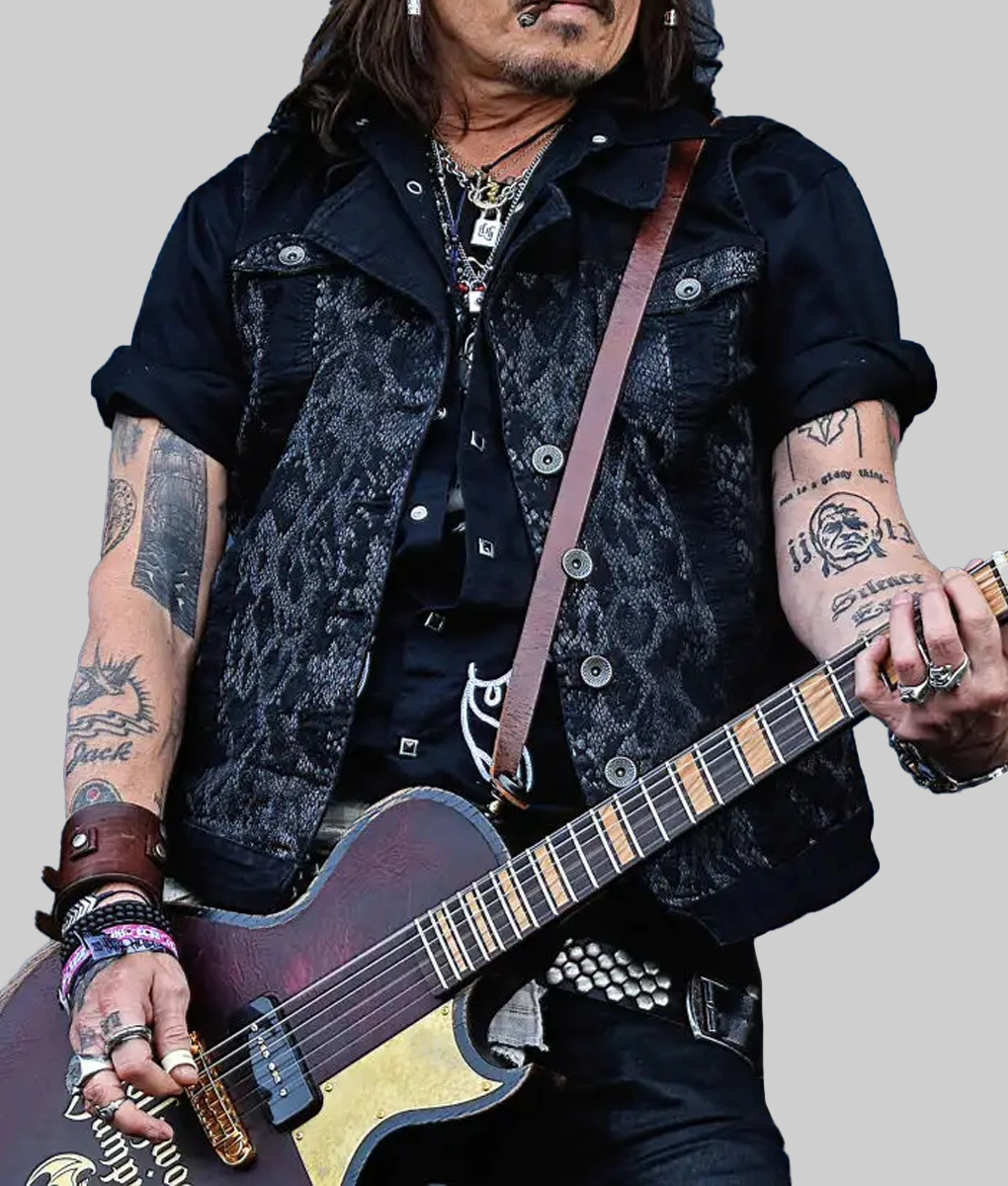 Johnny Depp Hollywood Vampires Vest