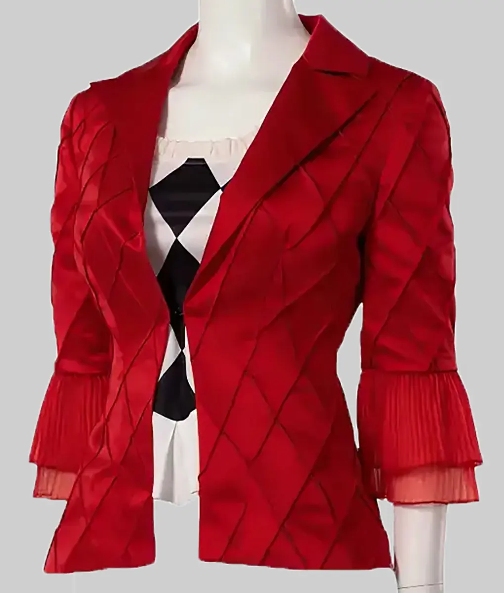 Joker 2 Harley Quinn Red Blazer
