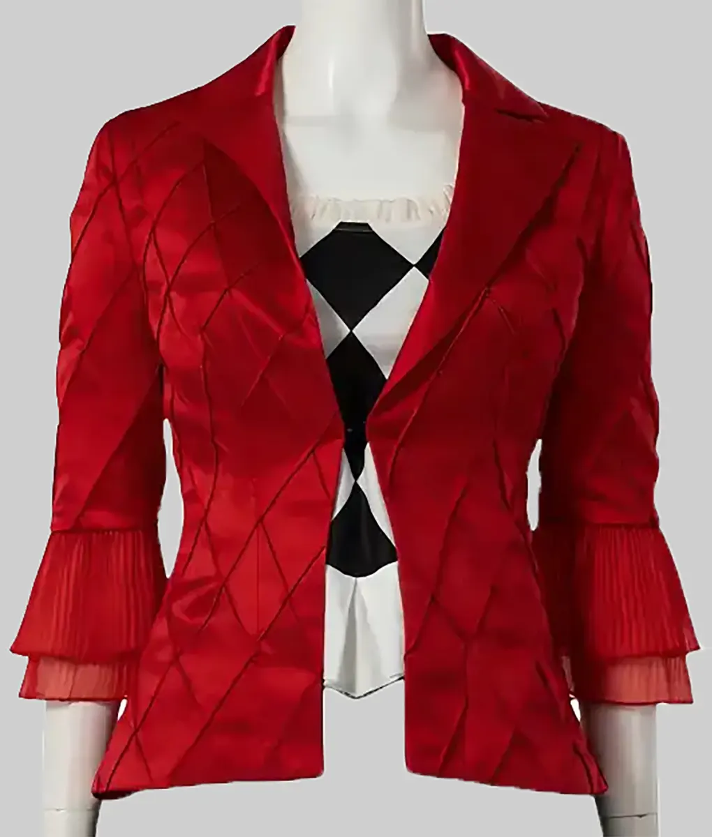 Joker 2 Harley Quinn Red Blazer