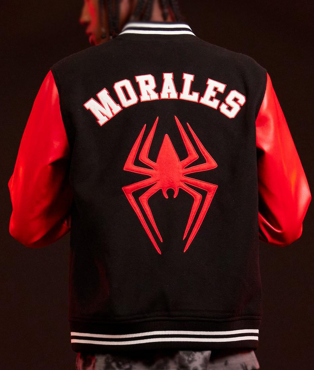 Spider-Man: Across the Spider-Verse Miles Morales Varsity Jacket