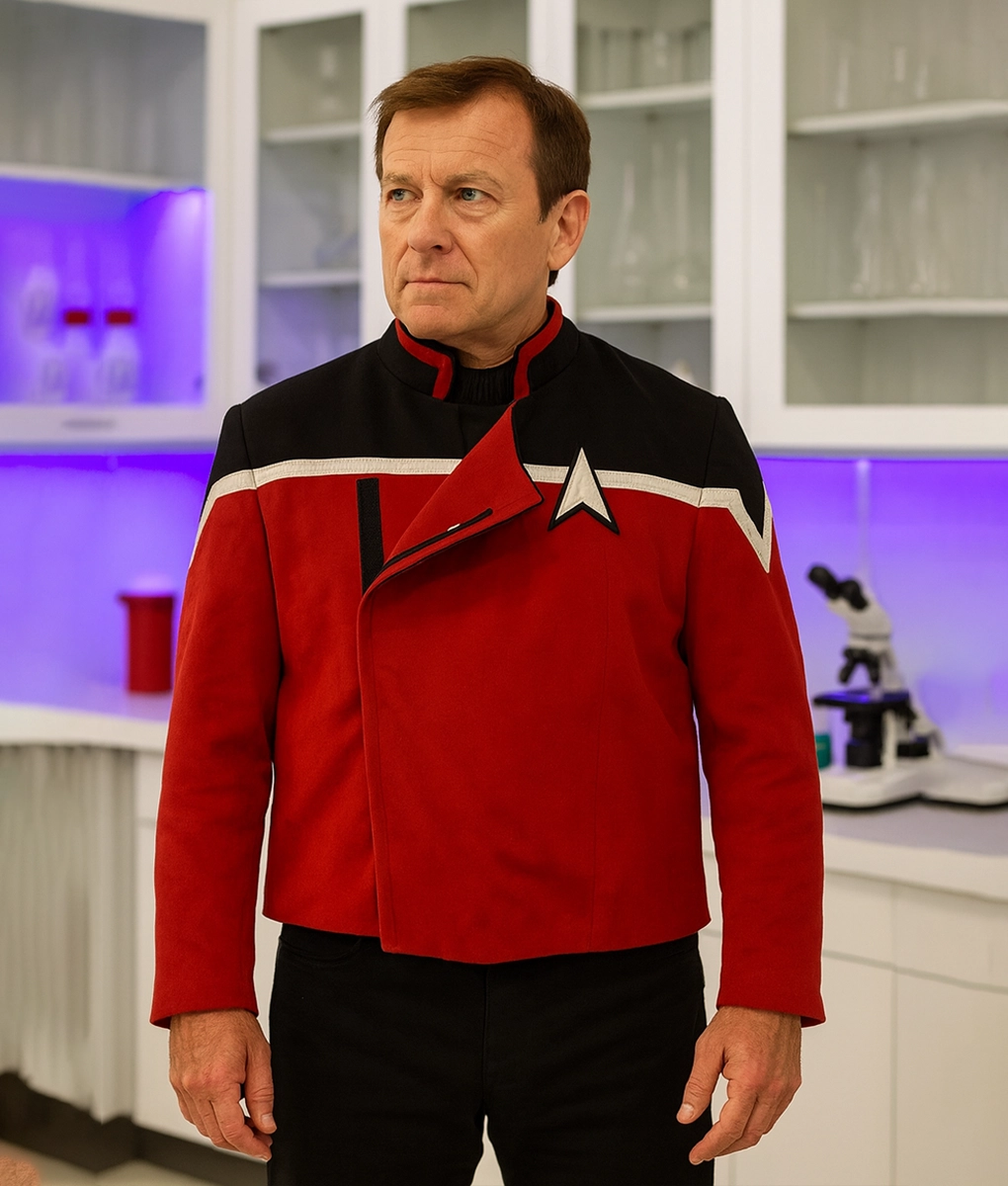 Star Trek Strange New Worlds Jack Bradward Boimler Jacket - Front View