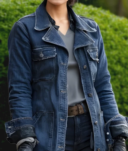 The Walking Dead Dead City Lauren Maggie Rhee Coat-FrontView1