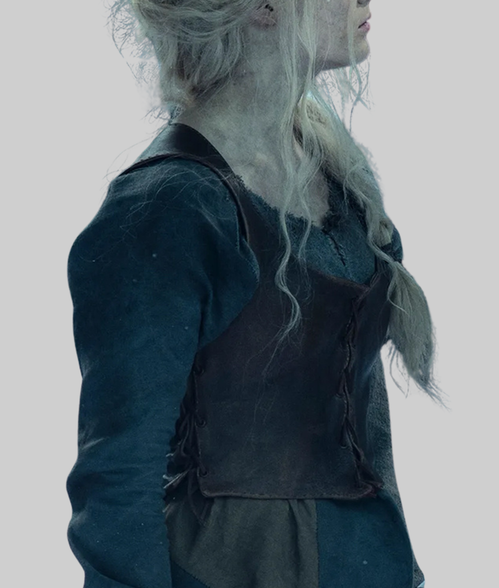 The Witcher Freya Allan Ciri Leather Vest