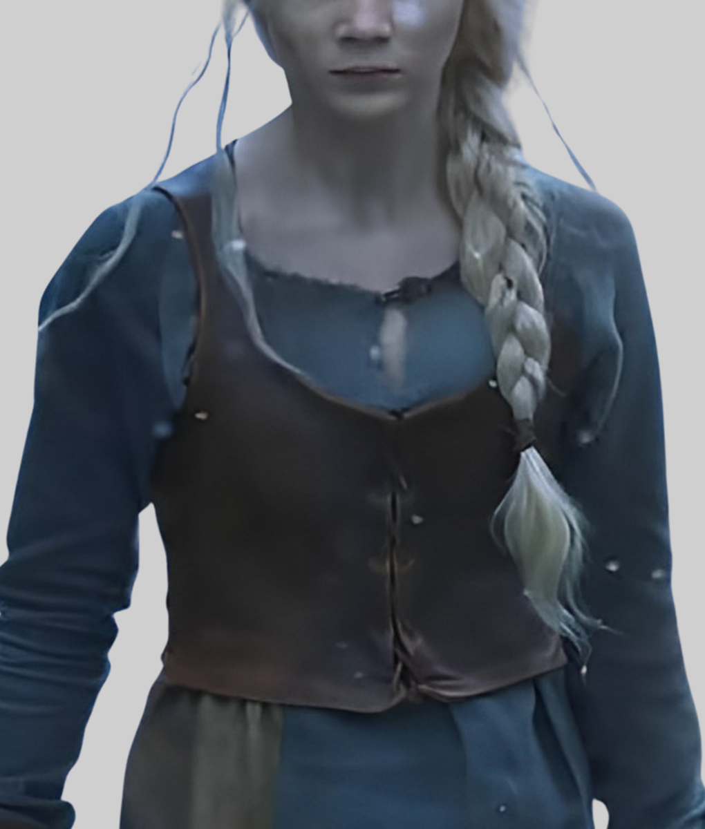 The Witcher Freya Allan Ciri Leather Vest
