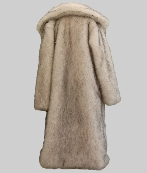 Barbie Ryan Gosling Ken Fur Coat - Back View