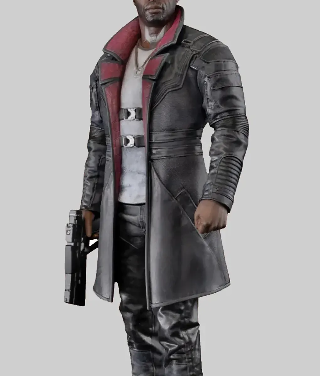 Cyberpunk Solomon Reed Coat-Side View