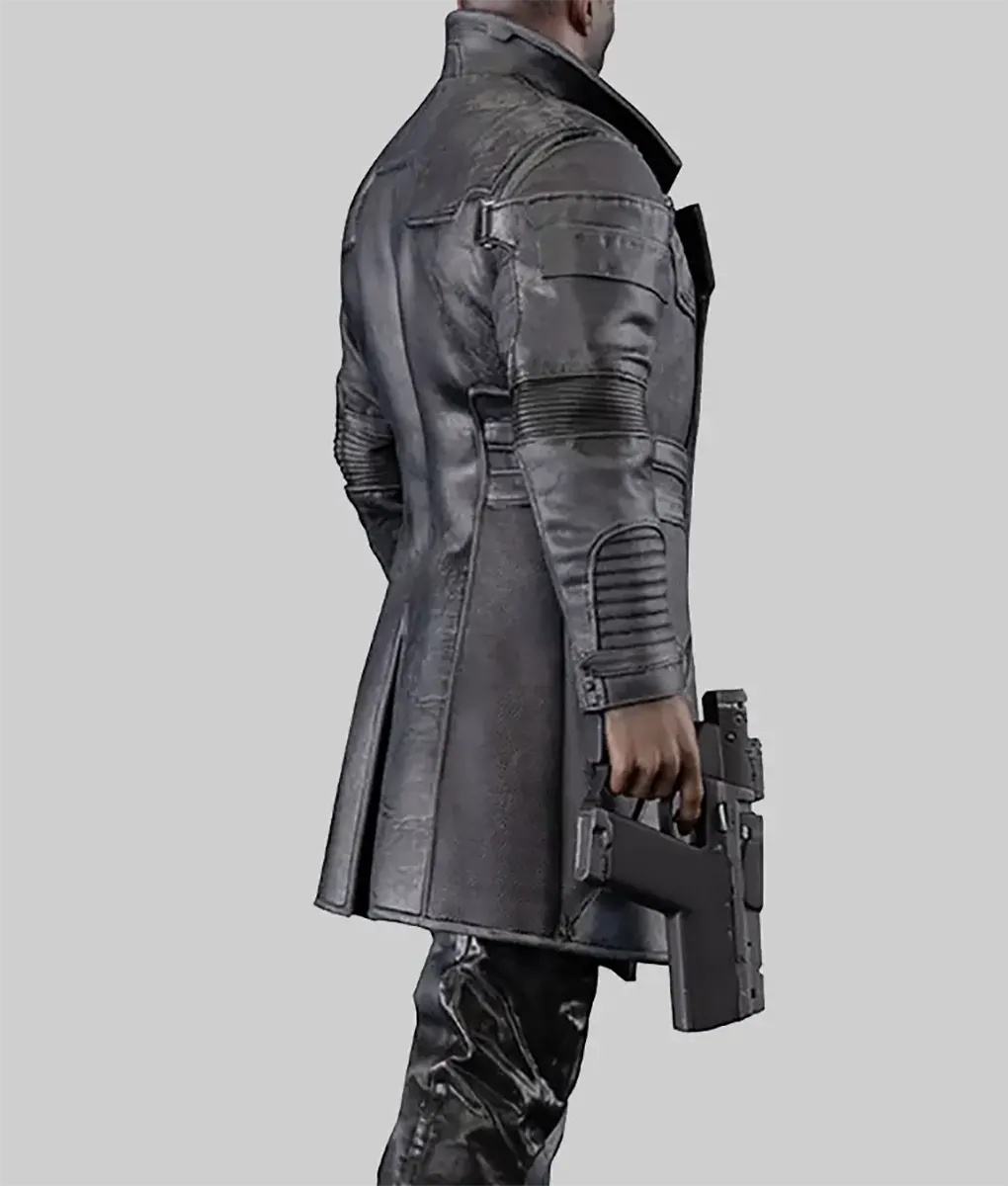 Cyberpunk Solomon Reed Coat-Side View
