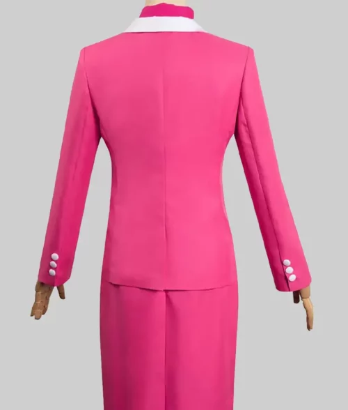 Day-to-Night Barbie Margot Robbie Pink Blazer