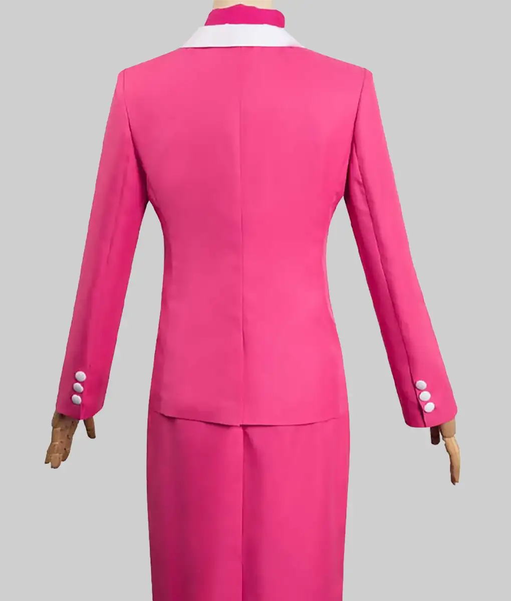 Day-to-Night Barbie Margot Robbie Pink Blazer