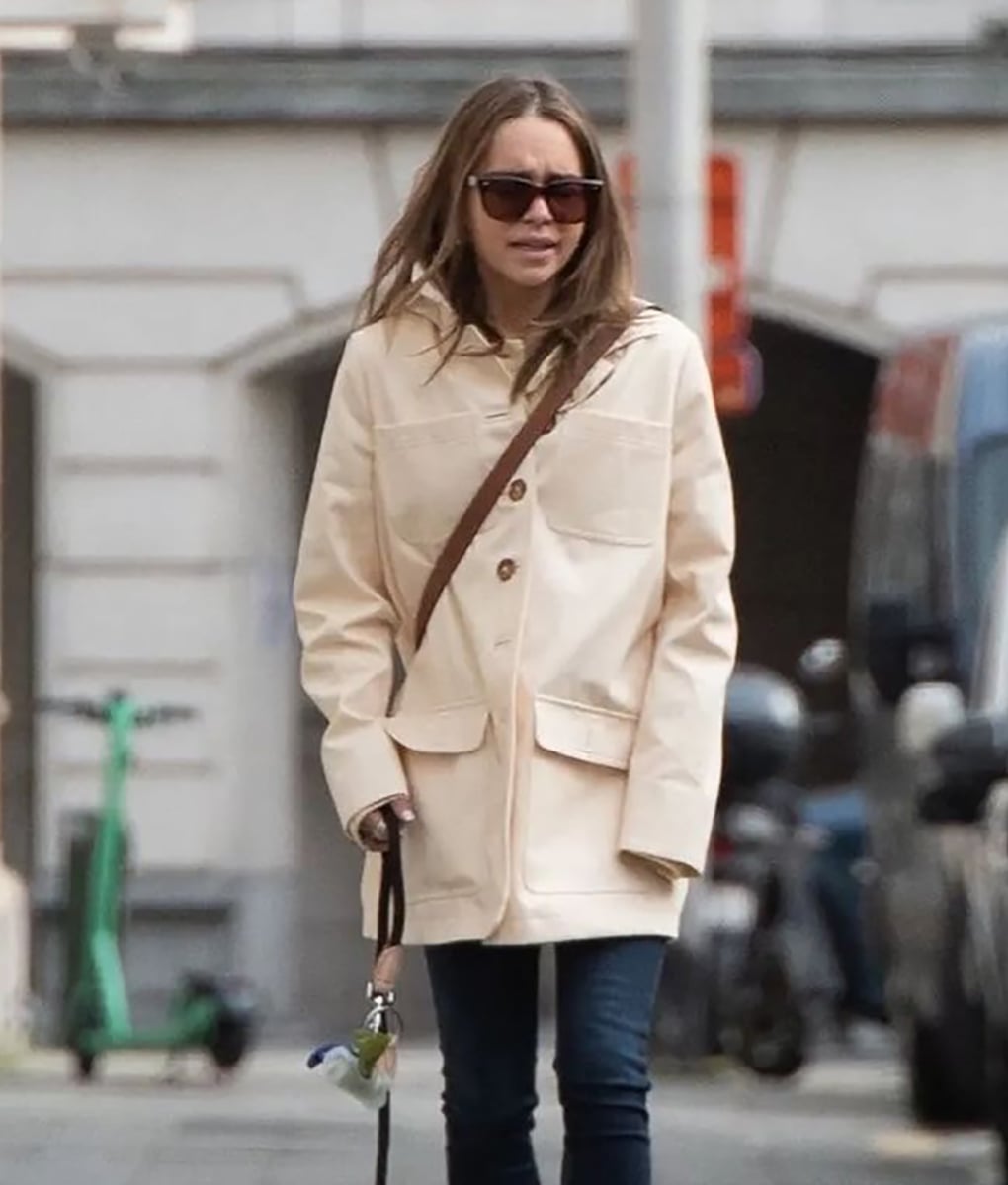 Emilia Clarke Coat