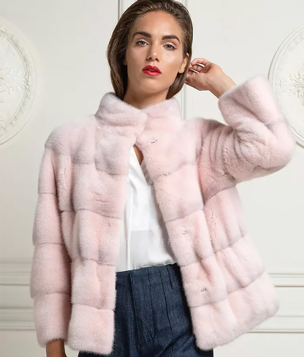 muguet volume fake fur coat（pink） muguet volume fake fur coat（pink） muguet volume fake fur
