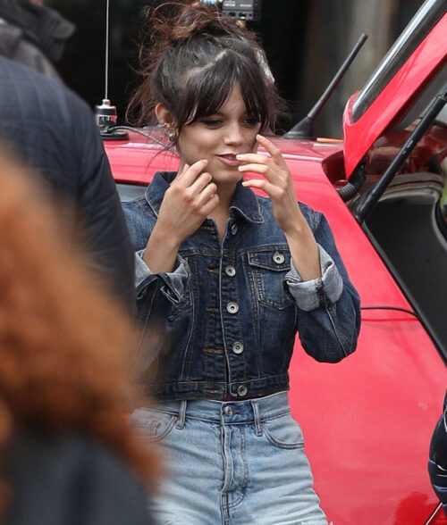 Finestkind Jenna Ortega Mabel Denim Jacket