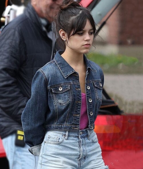 Finestkind Jenna Ortega Mabel Denim Jacket