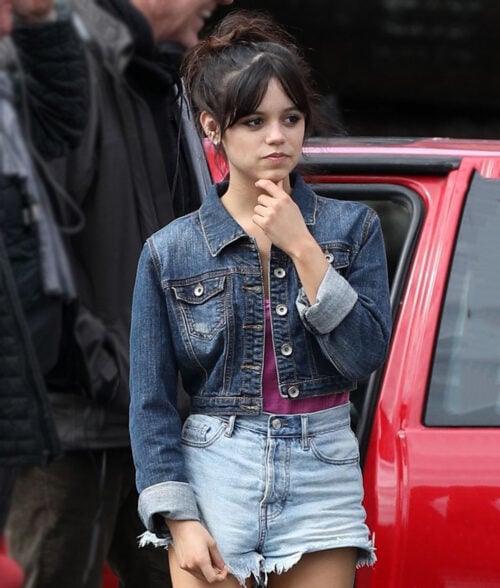 Finestkind Jenna Ortega Mabel Denim Jacket