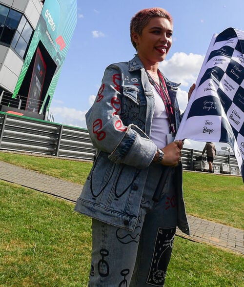Florence Pugh Denim Jacket