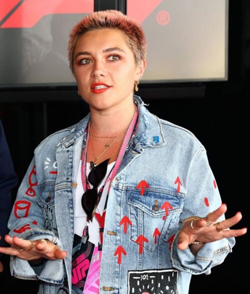 Florence Pugh Denim Jacket