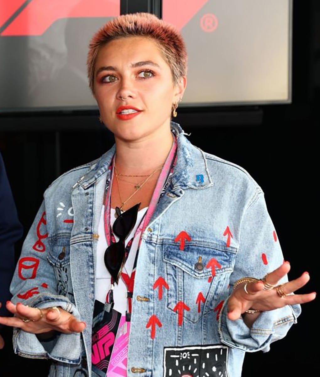 Florence Pugh Denim Jacket