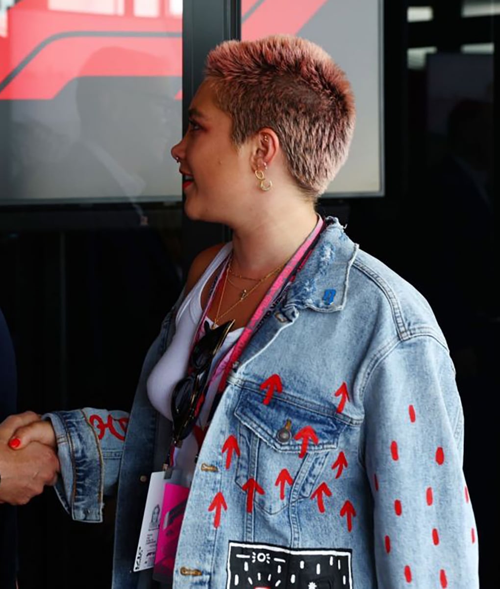Florence Pugh Denim Jacket