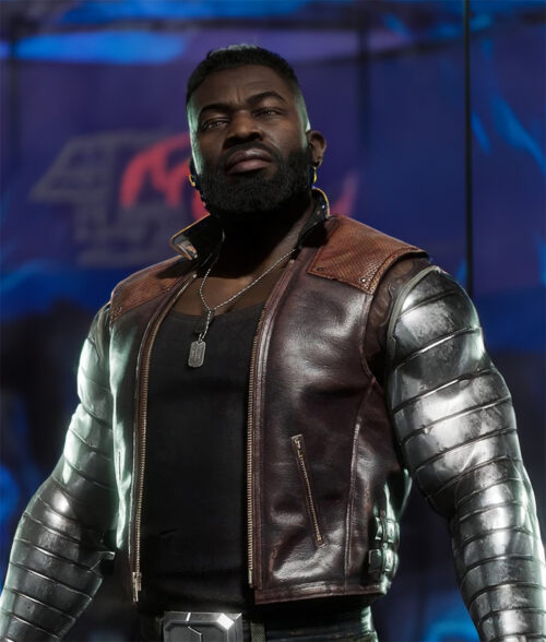 Jax Mortal Kombat Leather Vest