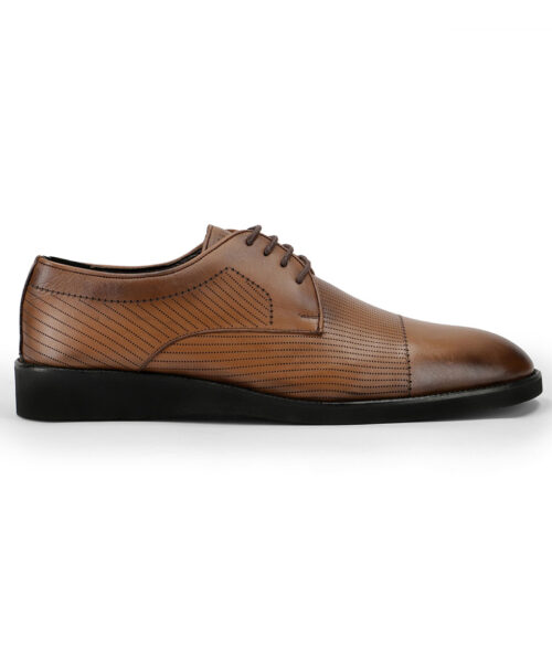 chinese dress ladies Men's Handmade Tan Leather Dress Shoes with Lace-up Closure – Rebels Market main image 0