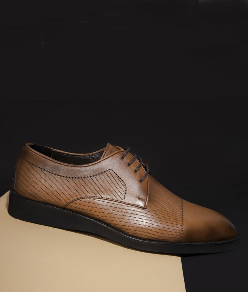 Men's Brown Leather Lace Up Formal Shoes
