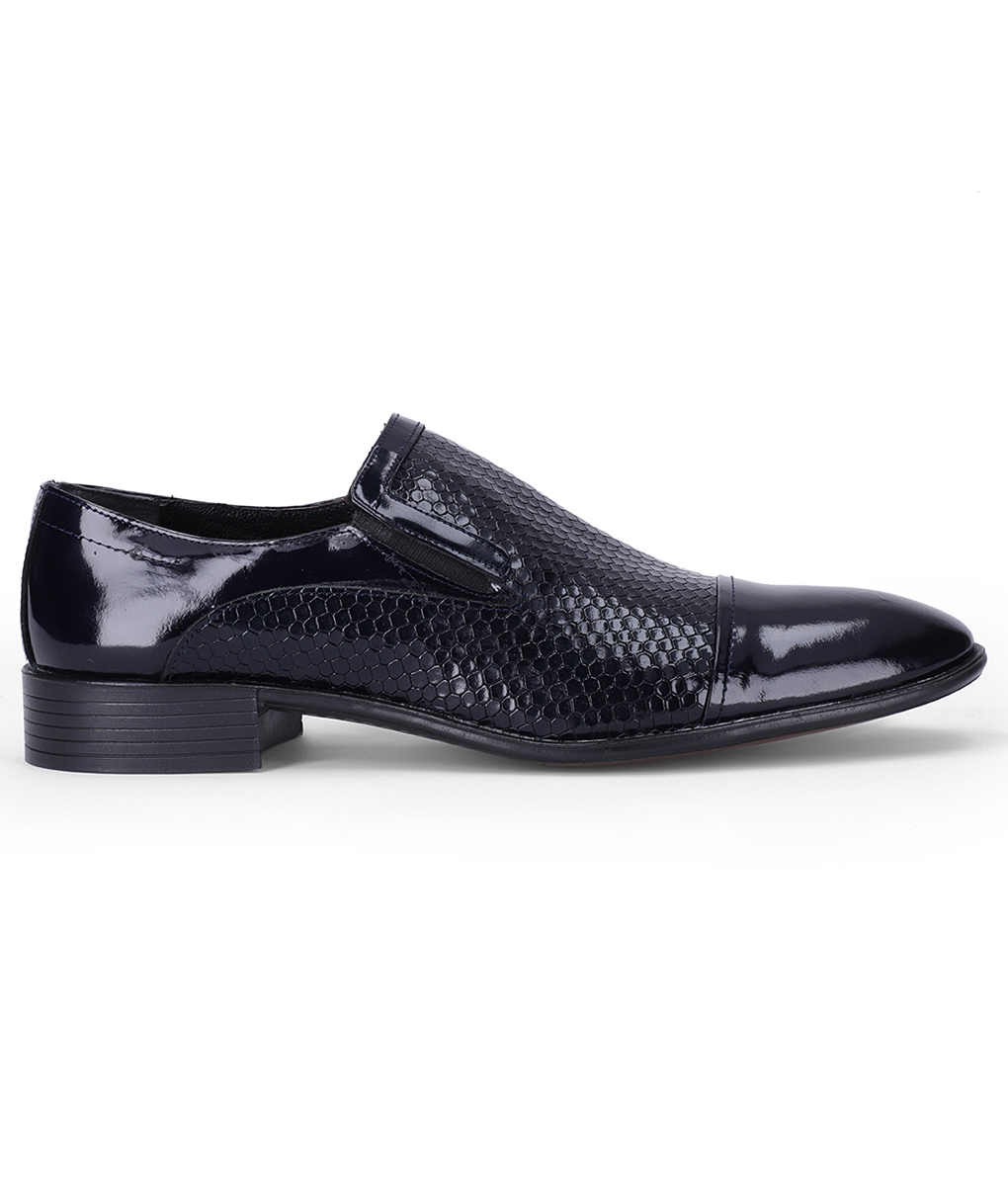 mens navy slip on shoes