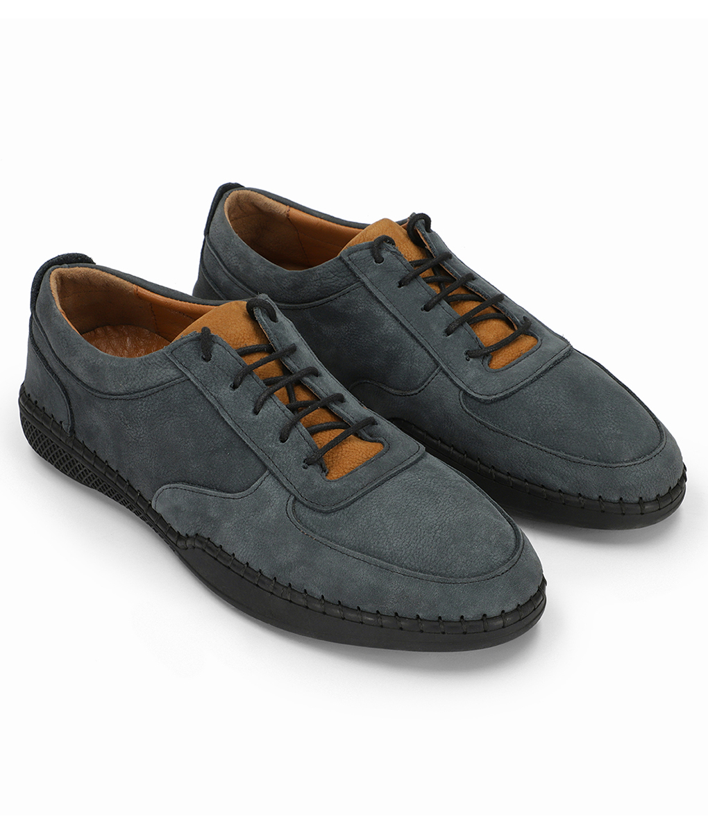 Men's Suede Leather Dual-tone Sporty Shoes