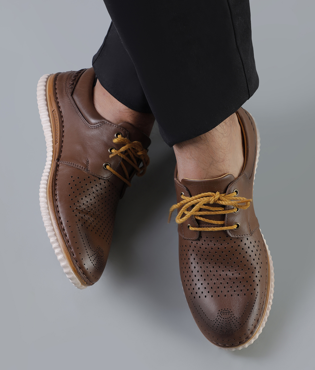 mens tan brogues