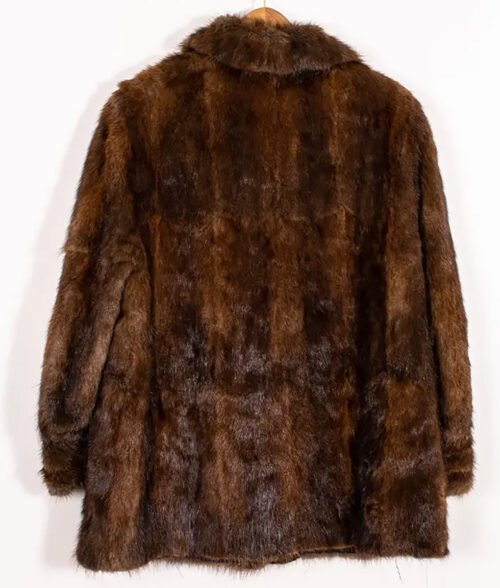 Rylan Brown Mink Fur Coat